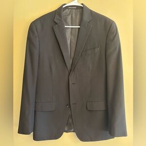 Van Heusen Black Sport Coat with Notched Lapels